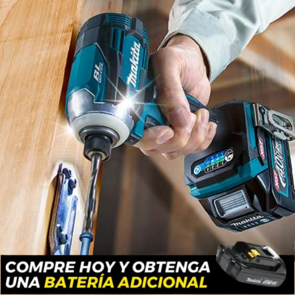 Taladro Inalámbrico y Destornillador Makita™ + 2 Baterías 18v Recargable + REGALOS EXCLUSIVOS